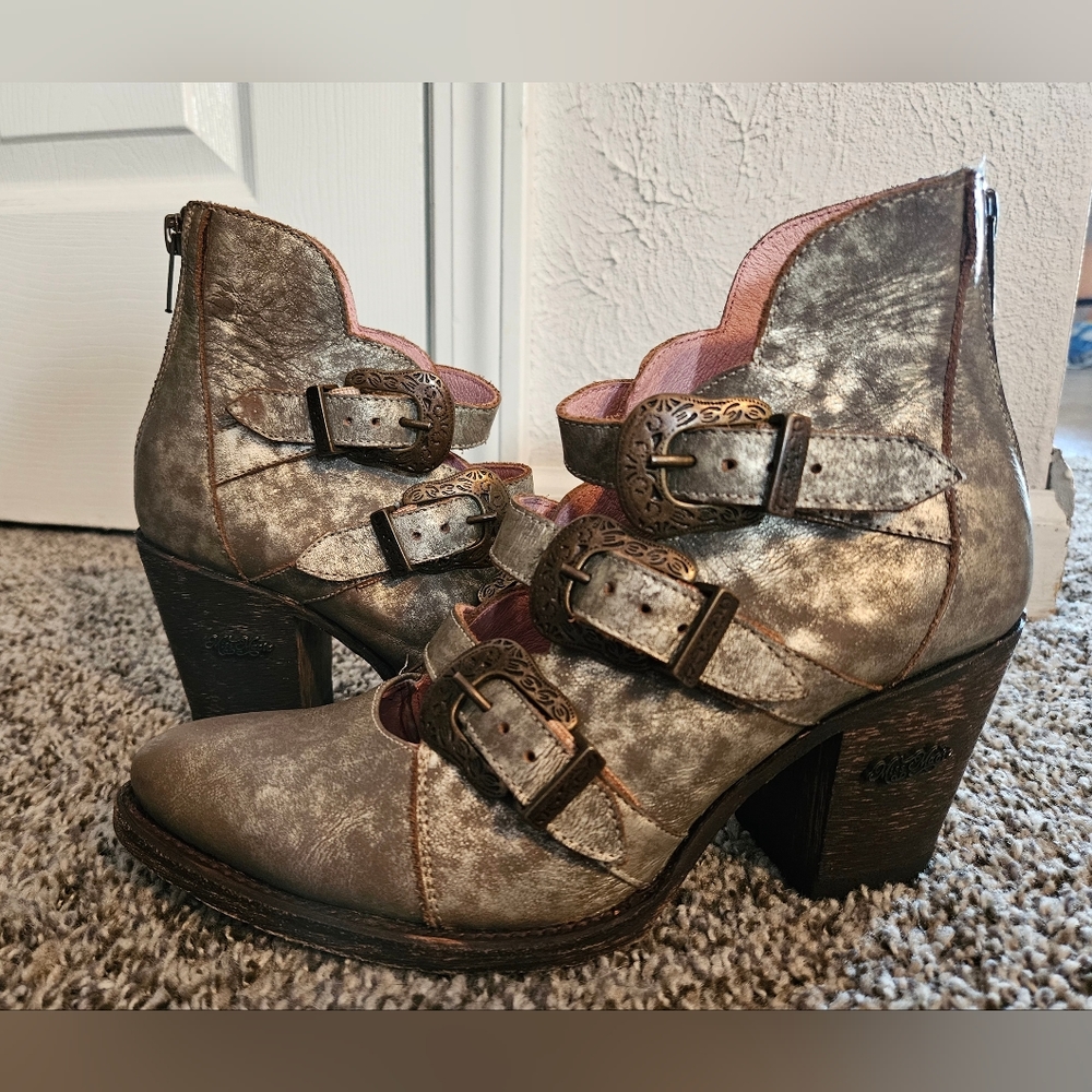 Miss Macie In A Tizzy Buckle Ankle Bootie - Size 6